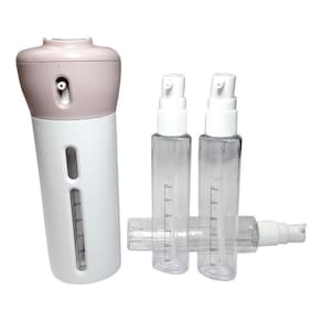 Garrafa de Viagem Inteligente 4 em 1 - Cinza, 170g