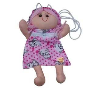 Bolsa Feminina Infantil Boneca Bonequinha De Pano Com Alça