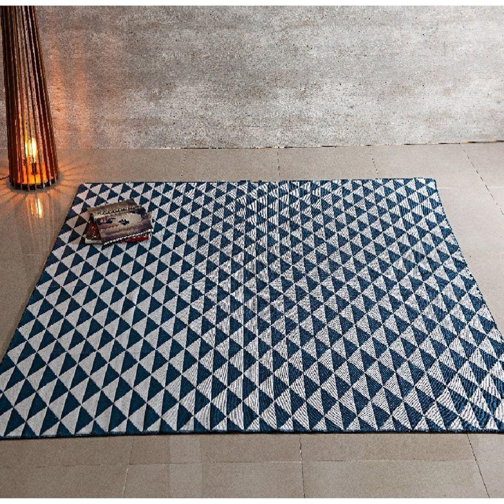 Tapete Kilim Anatolia 1,40 X 2,00 Azul