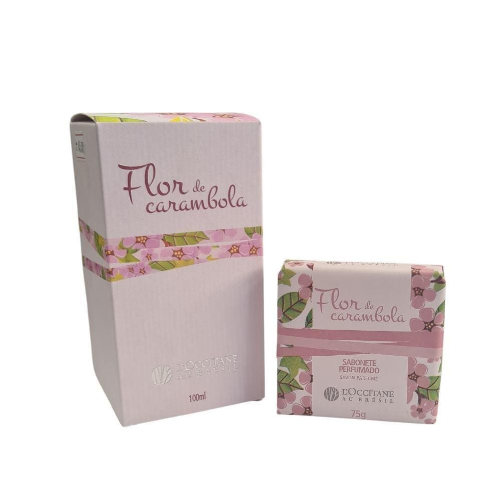 Kit L`Occitane Carambola Colônia + Sabonete Perfumado