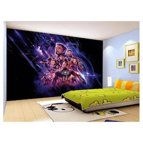 Papel De Parede 3D Heróis Vingadores Ultimato 3,5M Nhma283