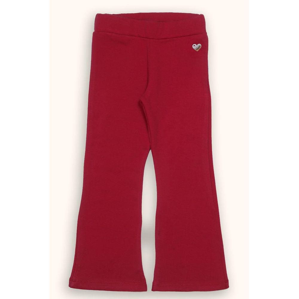 Calça Molecotton Flanelada Pink Feminina Quentinha Elian Juvenil