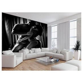 Papel De Parede 3D Arte Mulher Sexy Lingerie 3,5M Tra163