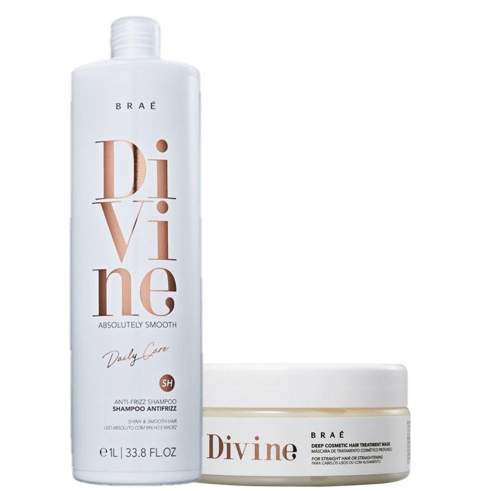 Kit BRAE Divine Limpeza e Hidratacao Eficaz (2 Produtos)