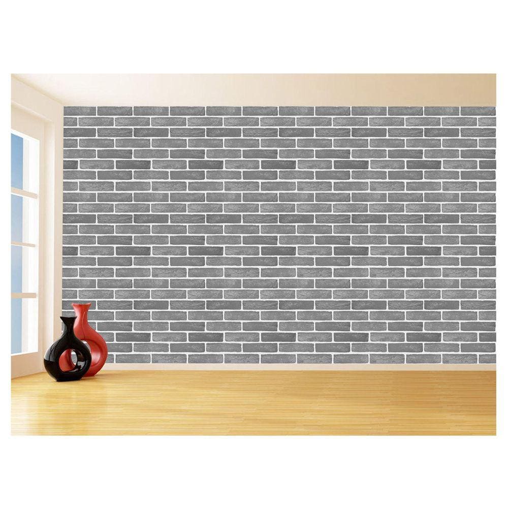 Papel De Parede 3D Tijolo Sala Tijolinho Vista 3,5M Xbr52