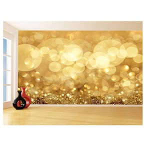 Papel De Parede 3D Textura Gliter Bokeh Abstrato 3,5M Txt51