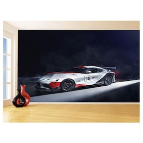 Papel De Parede 3D Carro Toyota Supra Mk5 Jdm 3,5M Car354