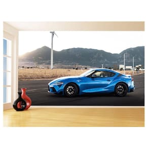 Papel De Parede 3D Carro Toyota Supra Mk5 Jdm 3,5M Car343
