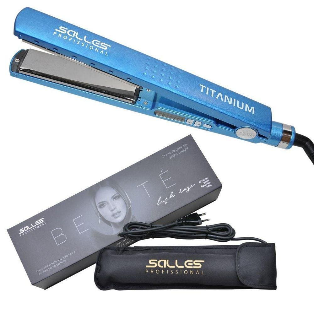 Chapinha Prancha Titanium 460ºf 240ºc Salles Profissional