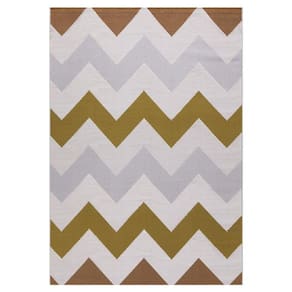 Tapete Nilo 04 Bege E Caramelo 200 X 250 Edantex