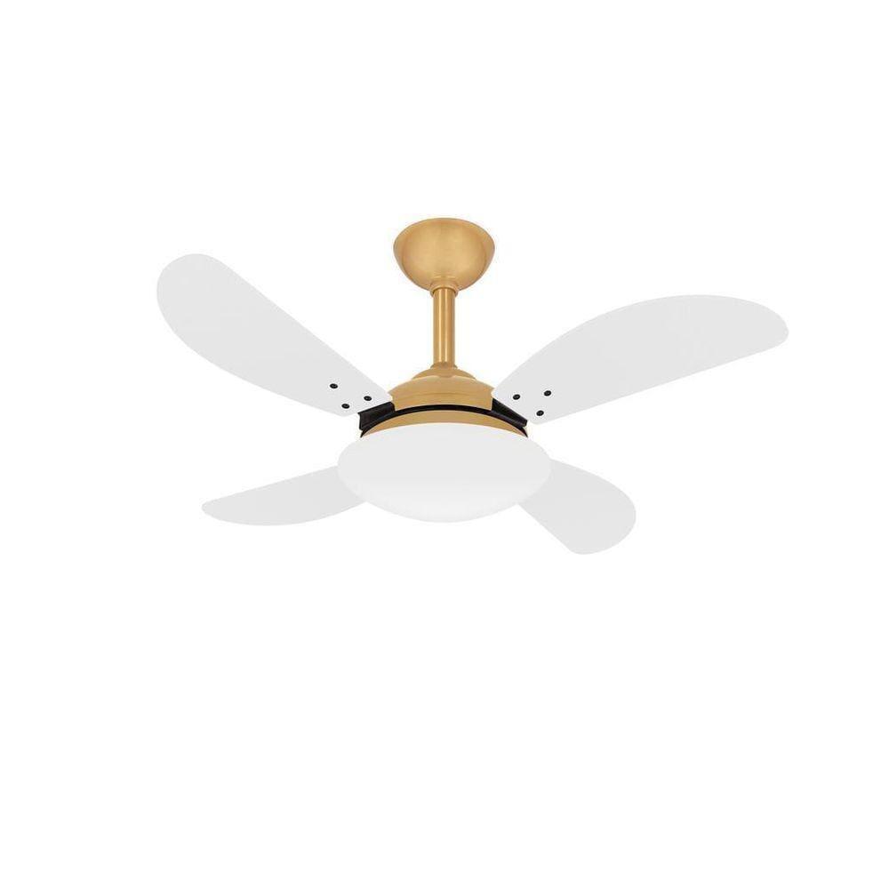 Ventilador De Teto Econômico Fly 4 Pás Dourado Ventax 220V