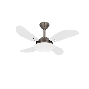 Ventilador Teto Econômico Fly Bronze 4 Pás Sala Ventax 220V
