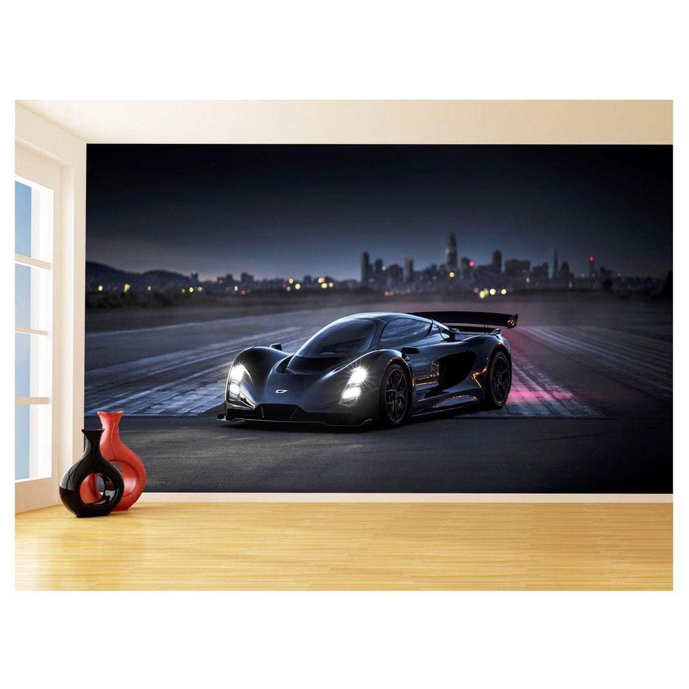 Papel De Parede 3D Carro Czinger 21C Hyper Carro 3,5M Car65