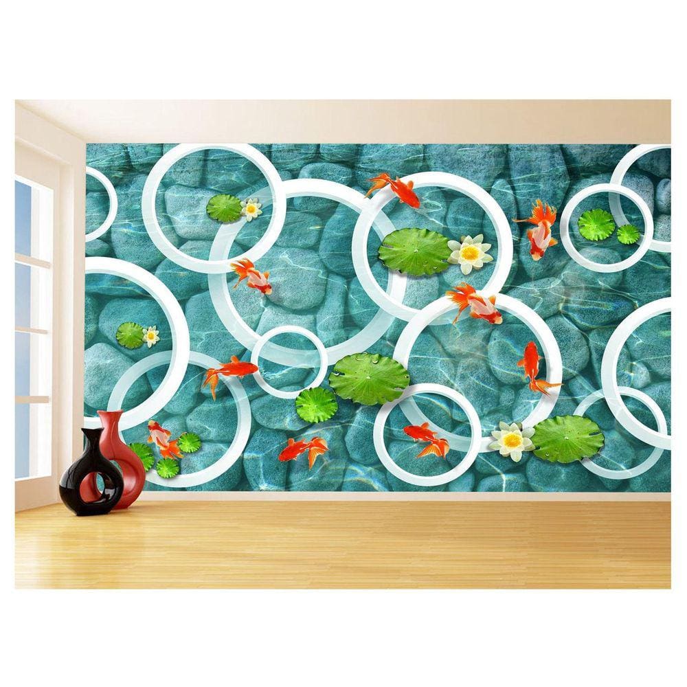 Papel Para Piso De Porcelanato Liquido Água 3,5M Flr10