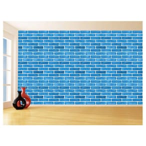 Papel De Parede 3D Tijolo Sala Tijolinho Vista 3,5M Xbr54