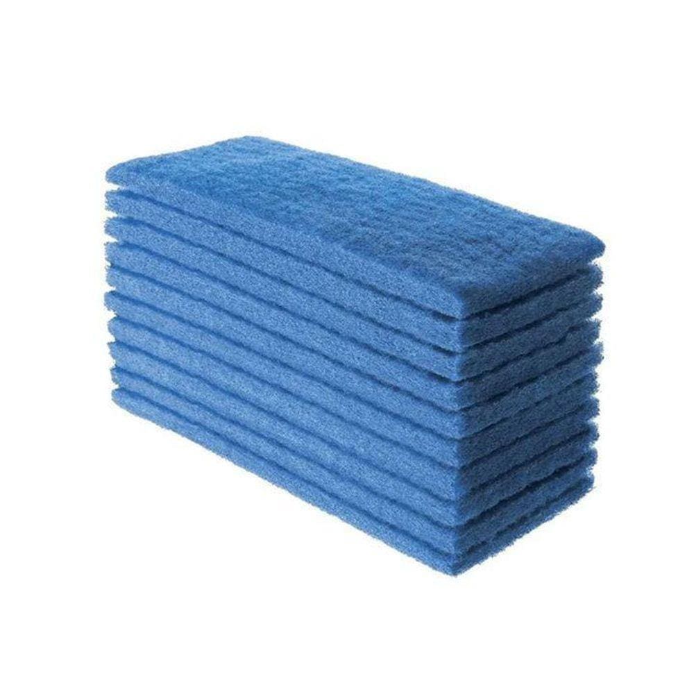 Fibra Limpeza Macia Azul 100X230 Com 10 Unidades British