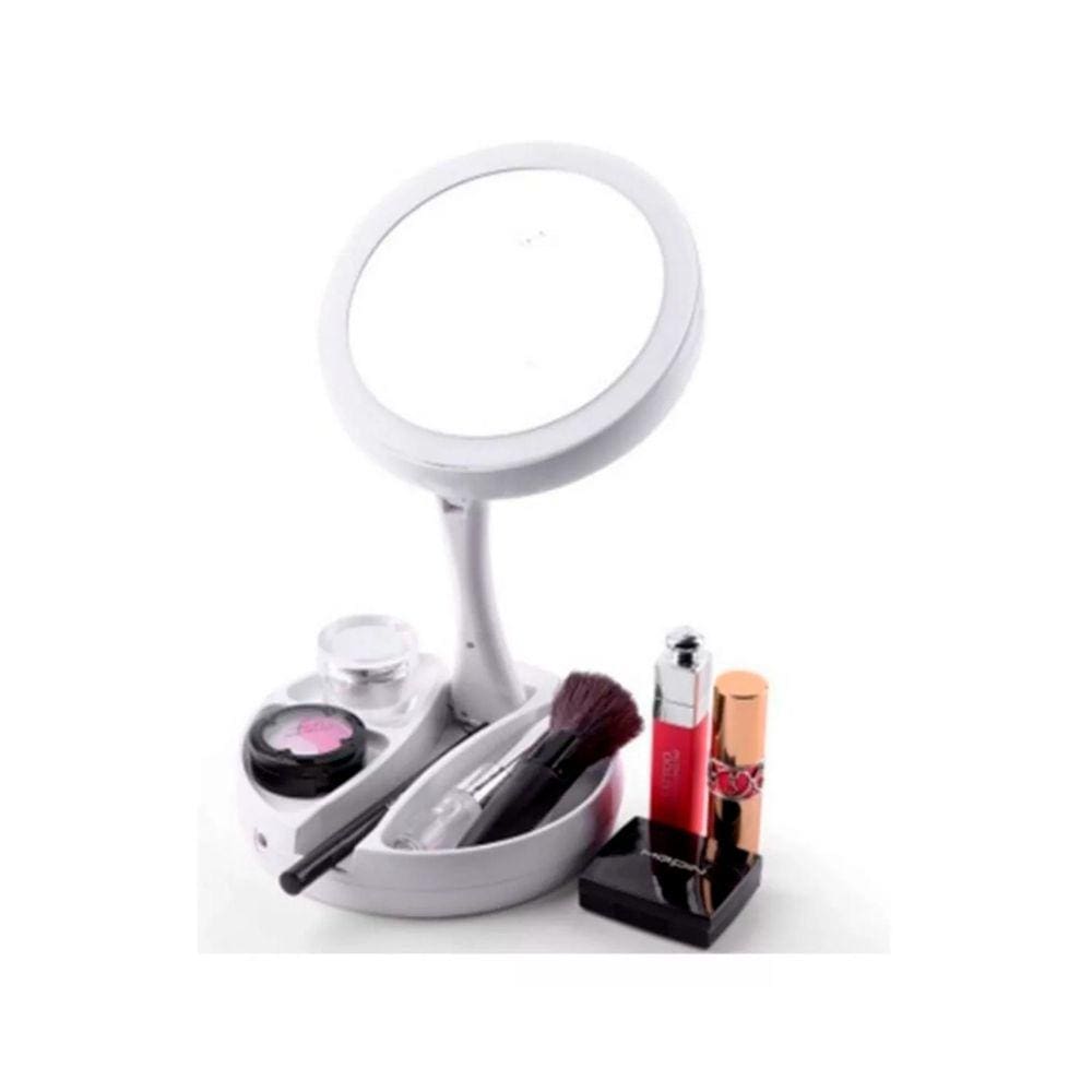 Espelho Luminária Maquiagem Articulável Foldaway Mirror