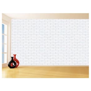 Papel De Parede 3D Tijolo Sala Tijolinho Vista 3,5M Xbr03