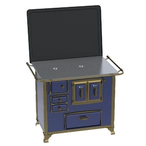 Fogao a Lenha GII N 2 Renaissance Azul