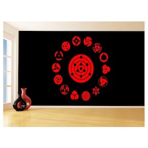 Papel De Parede Anime Naruto Mangá Desenho Art 3,5M Nrt20