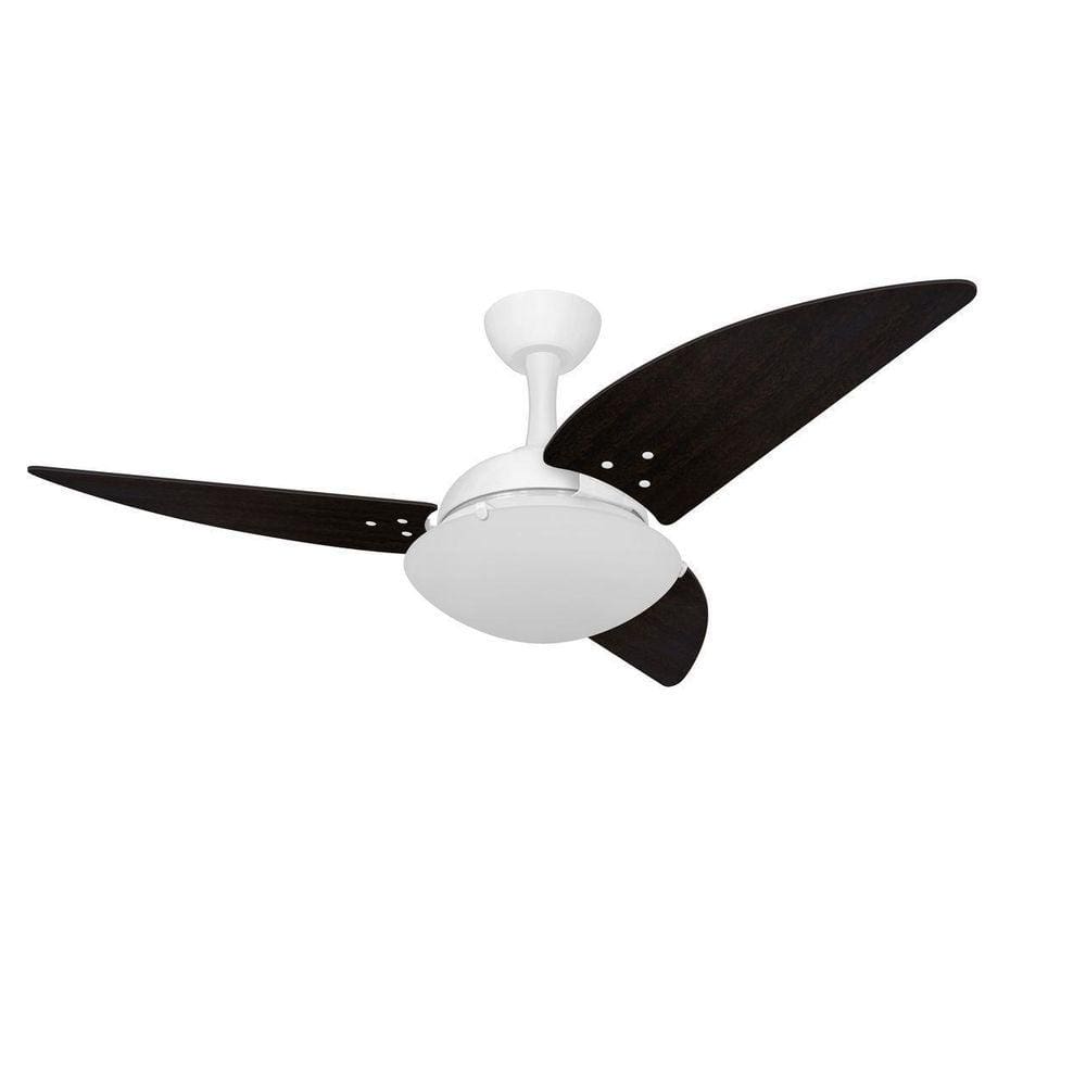 Ventilador Teto Potente Silencioso 3 Pás Tabaco Ventax 220V