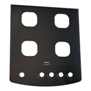Vidro Mesa Com Gaxeta Fogão Brastemp Cfo04