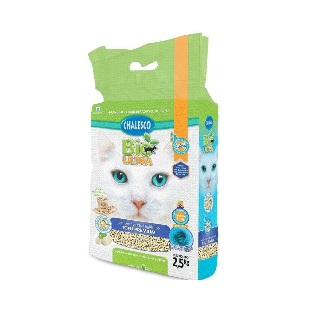 Granulado Higiênico Gatos Chalesco Bio Ultra Tofu Premium