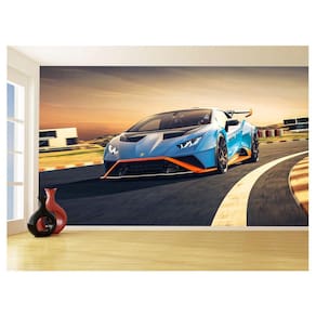 Papel De Parede Carro Lamborghini V10 Huracan 3,5M Car208