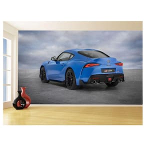 Papel De Parede 3D Carro Toyota Supra Mk5 Jdm 3,5M Car348