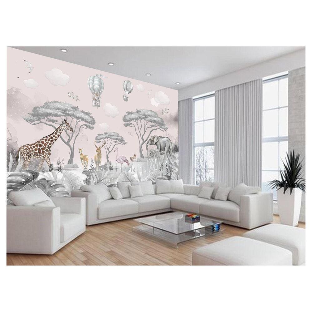 Papel De Parede Floresta Tropical Caminho Luz 3,5M Xna240