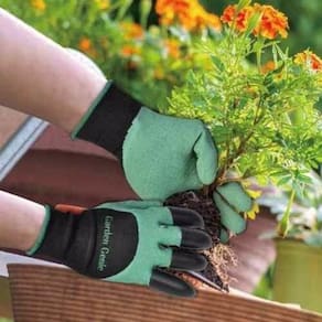 Luva Jardim Cavar Jardinagem Profissional Verde
