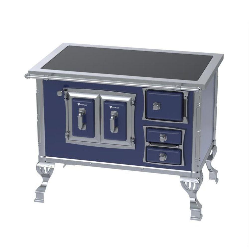 Fogao a Lenha GII N 2 Sec Xviii Premium Azul