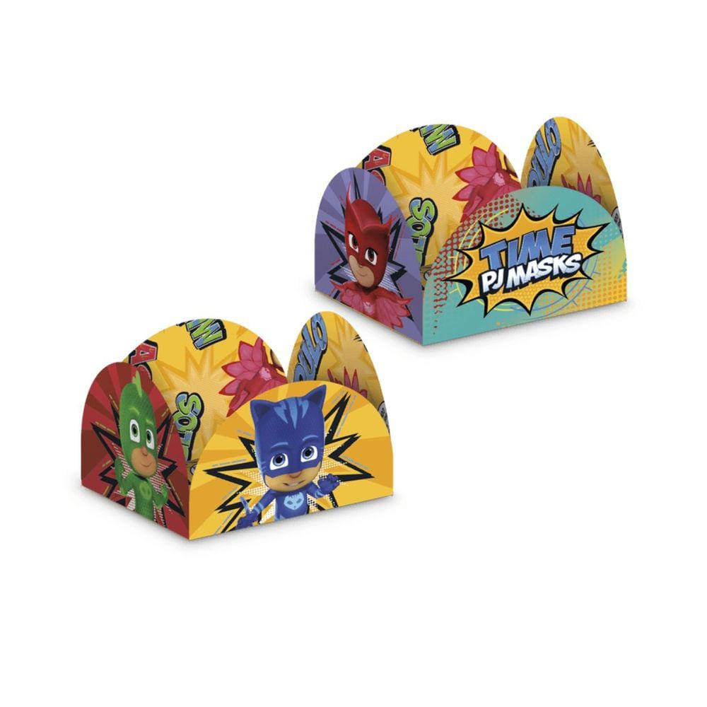Porta Forminha Pj Masks Com 50 Unidades