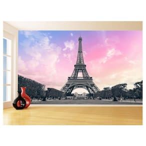 Papel De Parede Paris Torre Eiffel Sol Nuvens 3,5M Ncd294