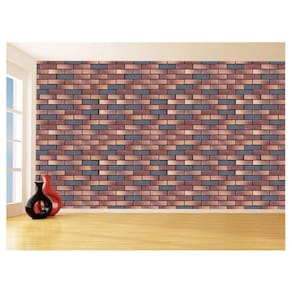 Papel De Parede 3D Tijolo Sala Tijolinho Vista 3,5M Xbr21