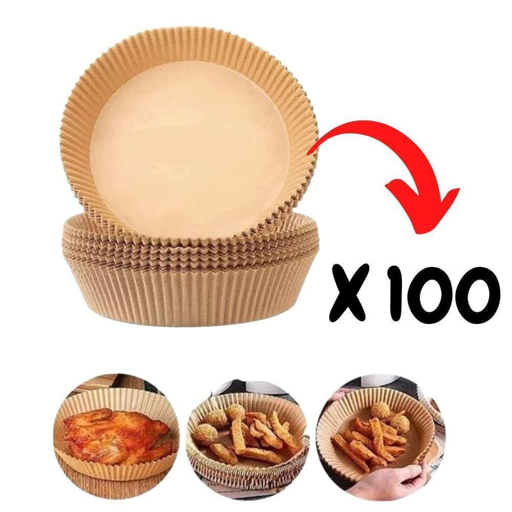 Kit 100 Forma Descartável Para Air Fryer Fritadeira Elétrica