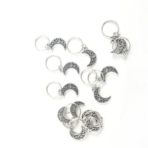 Kit Pingente Para Cabelos Com Anel 4 Unidades