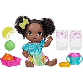 Baby Alive Boneca Negra Hora Do Suco Hasbro