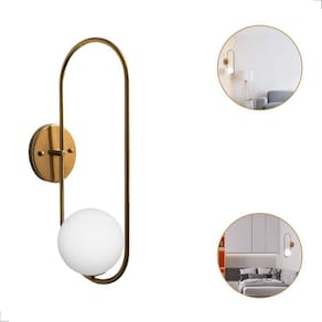 Arandela Luminária Pêndulo Dourado 777/1 Moderno Spotline