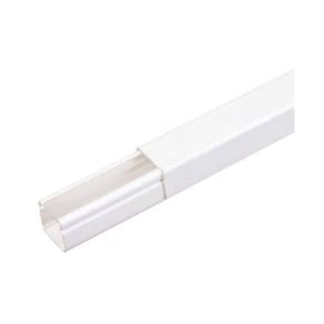 Canaleta Cabos Fios Fita Dupla Face 2Mt Branco