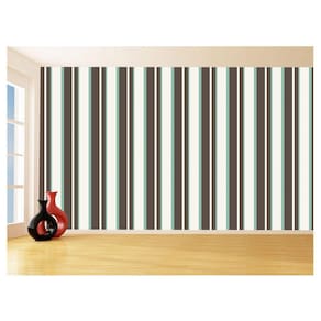 Papel De Parede 3D Listras Coloridas Verticais 3,5M Lst20