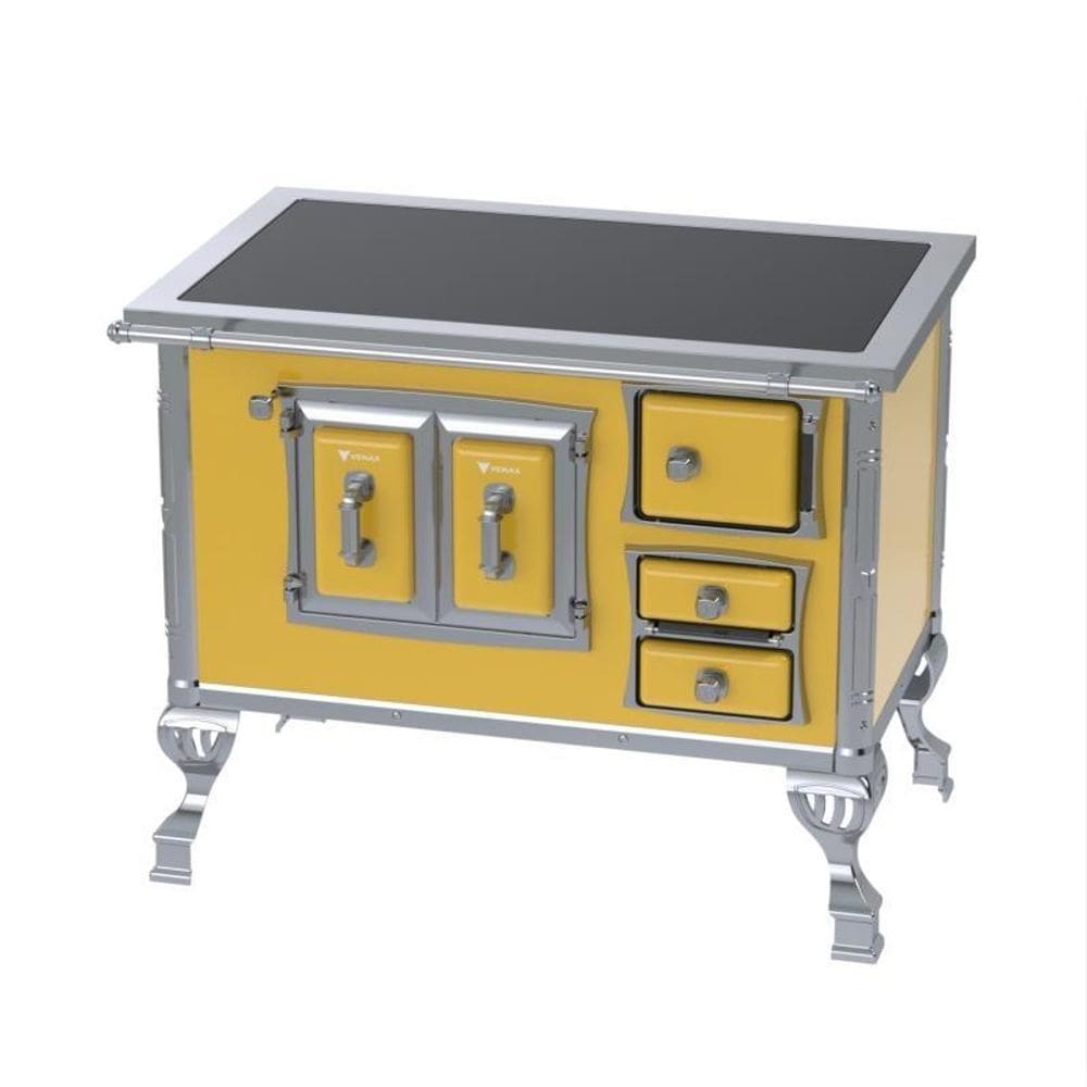 Fogao a Lenha GII N 2 Sec Xviii Premium Amarelo