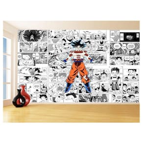 Papel De Parede Dragon Ball Goku Super Sayajin 3,5M Dbz681