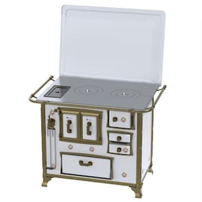 Fogao a Lenha GII N 2 Renaissance Branco Cald Buque