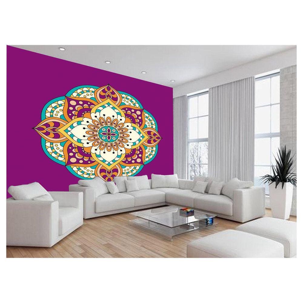 Papel De Parede 3D Relax Spa Mandala Meditação 3,5M Rlx092