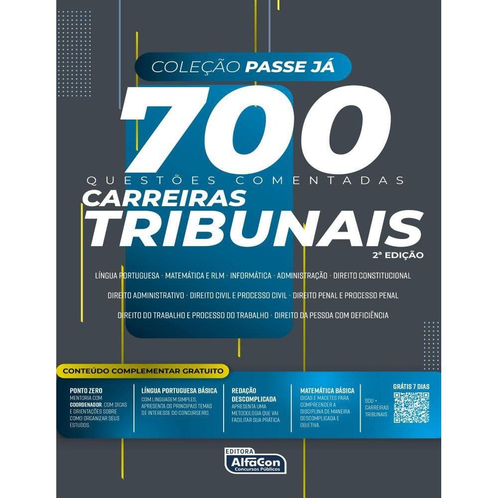 Livro Passe Já - Carreiras Tribunais