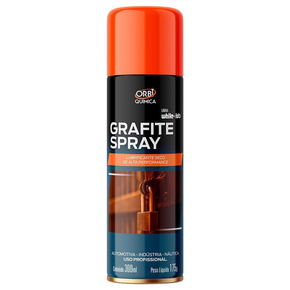 Grafite Spray Lubrificante 300ml Orbi Quimica