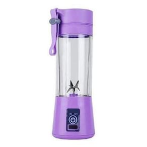 Mini Liquidificador Mixer Juice Garrafa Portátil Usb Roxo