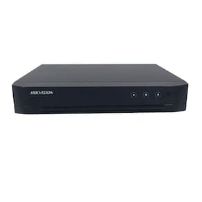 DVR 4 Canais Hikvision AcuSense - Stand Alone - Full HD - IP, HDCVI, HDTVI, AHD, CVBS e Analógica