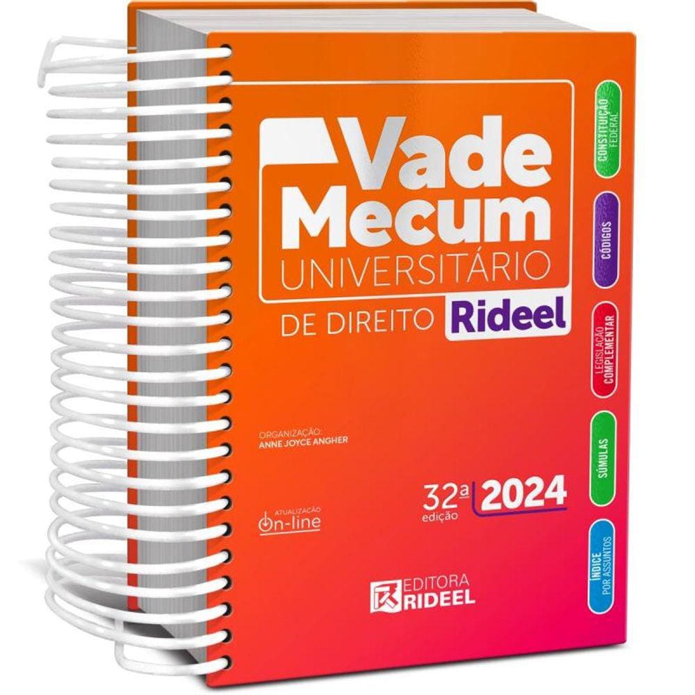 Vade Mecum Universitário de Direito Rideel - 32º Edição - 2024